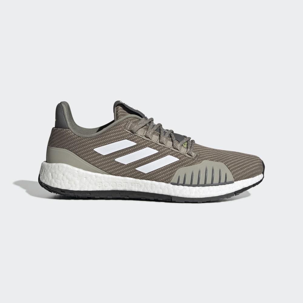 Adidasi Alergare Adidas Pulseboost HD Iarna Barbati Romania - Albi FU7323